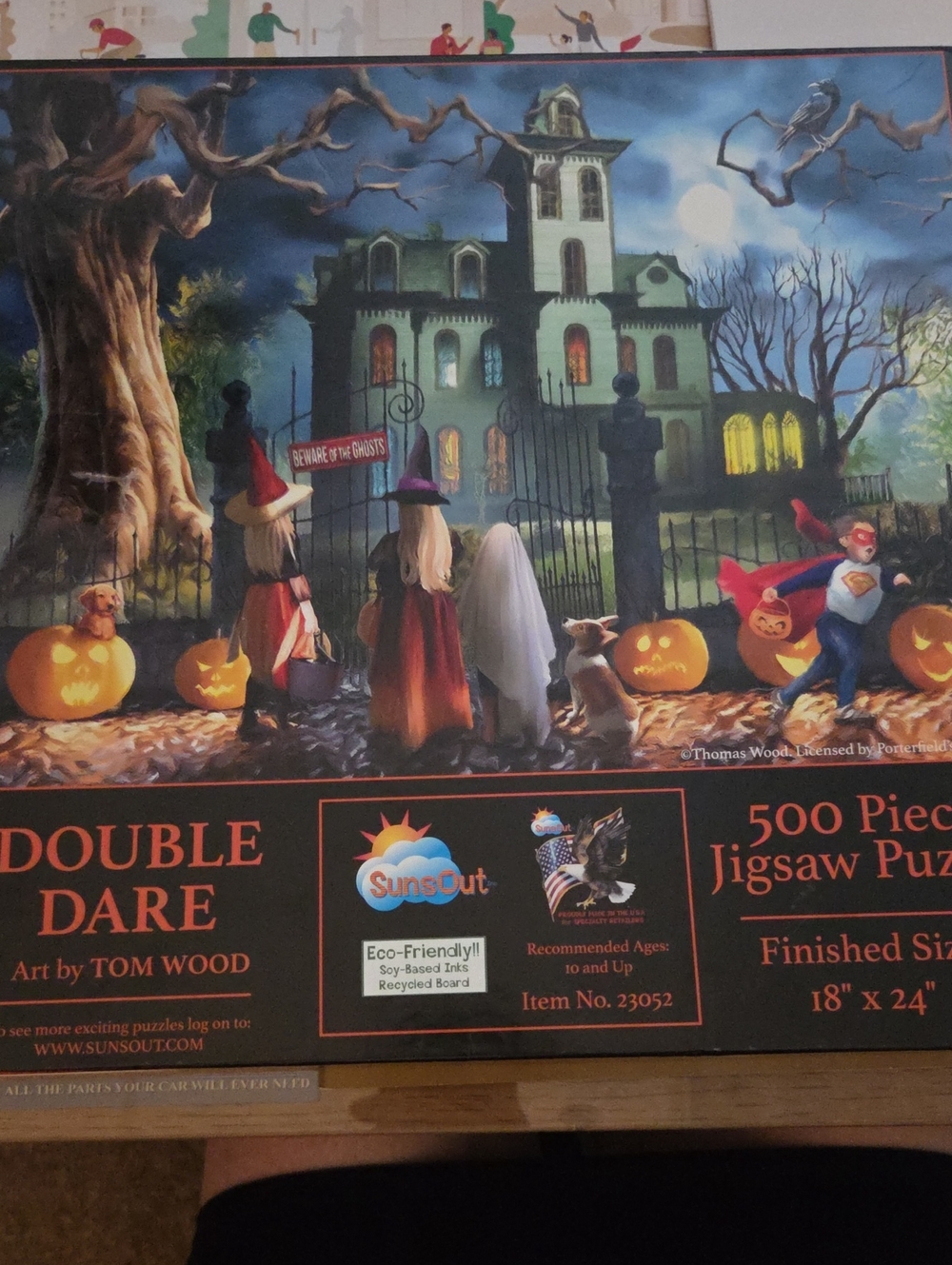 500-Piece Halloween Jigsaw Puzzle by - Multi